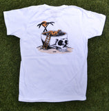 Playera "Aguantando lo a gusto" Color Blanco